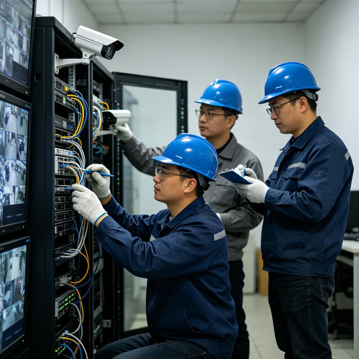 公司监控远程访问设置